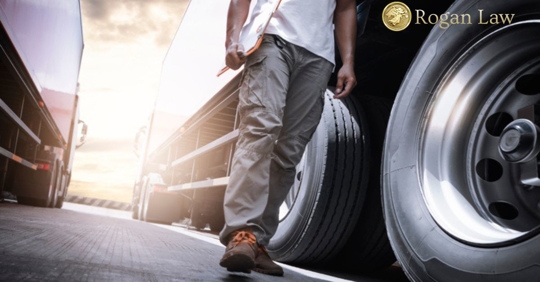 performing truck inspection